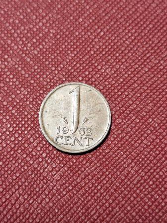 Monede Europa - Olanda 1 cent 1962