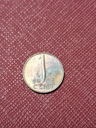 Monede Europa - Olanda 1 cent 1962