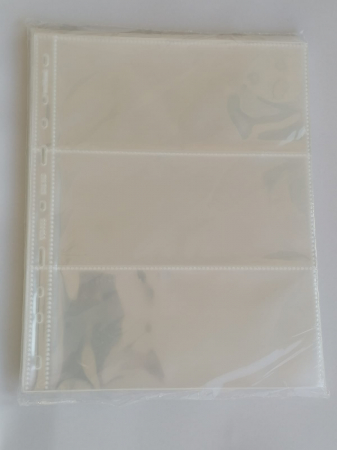 Pachet 50 folii bancnote, gama Optima, cod SH252, 250x200 mm, 1-3 compartimente [1]