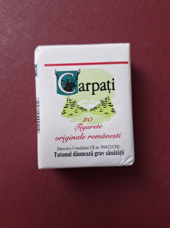 Pachet Carpati, eticheta originala, polistiren in interior, destinat expunerii / cadou [3]