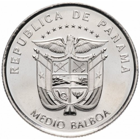 Panama 1/2 Balboa 2018 Manastirea San Francisco, UNC [1]