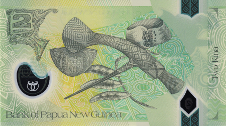 Papua Noua Guinee, 2 Kina 2023 polimer, necirculata [1]