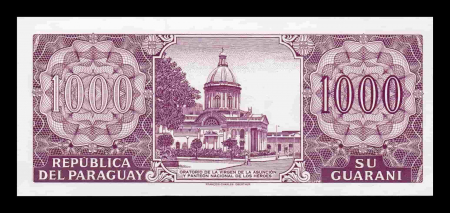 PARAGUAY 1000 guaranies 2003, necirculata [1]