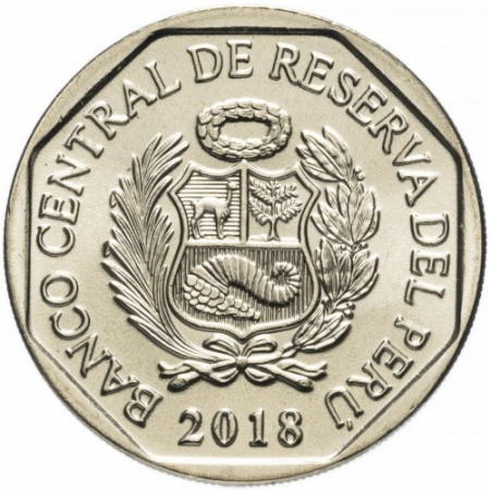 Peru 1 sol 2018 Jaguar, UNC [1]