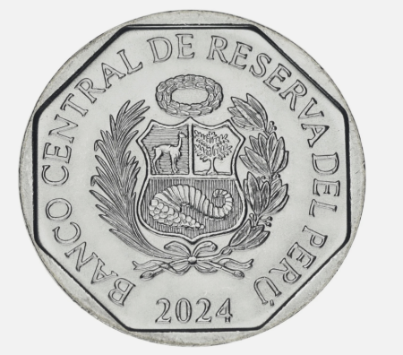 Peru 1 sol 2024 Ceramica precolumbiană peruviană, UNC [1]