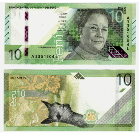 Peru - Peru, 10 Soles 2019, necirculata