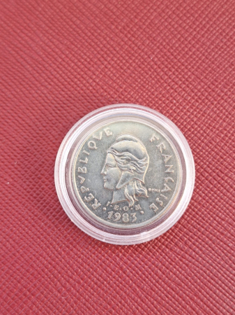 Polinezia Franceza, 10 Franci 1983, incapsulata [1]