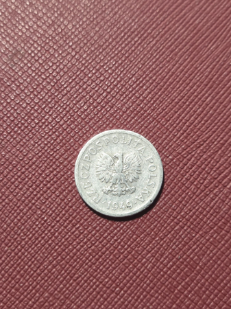 Monede straine - Polonia 10 groszy 1949