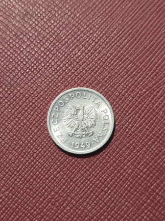 Monede straine - Polonia 10 groszy 1949