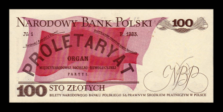 Polonia 100 zloti 1986, Ludwik Warynski, necirculata [1]