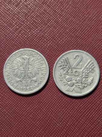 Monede straine - Polonia 2 zloti 1958-1975