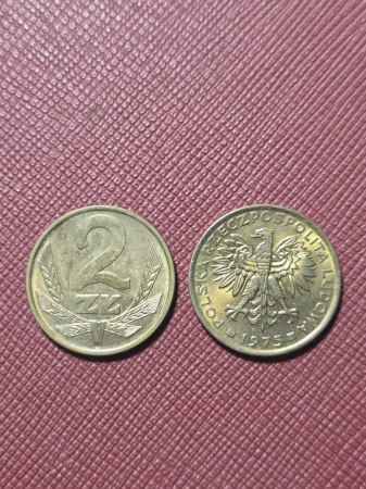 Monede straine - Polonia 2 zloti 1975
