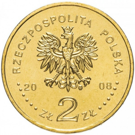 Polonia 2 zloti 2008 - a 65 a Aniversare a Revoltei din Ghetoul Varsovia [1]