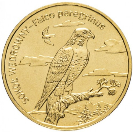 Monede straine - Polonia 2 zloti 2008, Soimul Calator, UNC