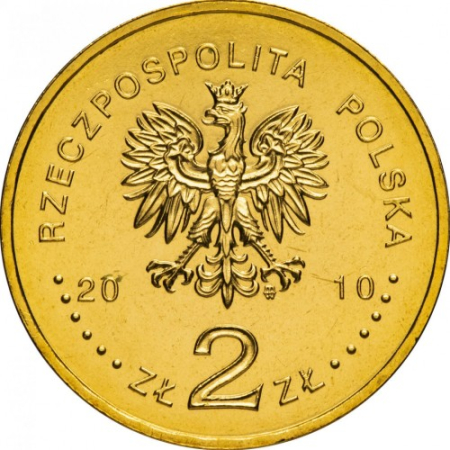 Polonia 2 zloti 2010: Istoria cavaleriei poloneze -Cavalieri-Legeri ai Gărzii Imperiale a lui Napoleon I UNC [1]