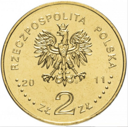 Polonia 2 zloti 2011, Beatificarea Papei Ioan Paul II, UNC [1]