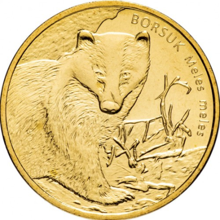 Monede straine - Polonia 2 zloti 2011, Bursucul, UNC