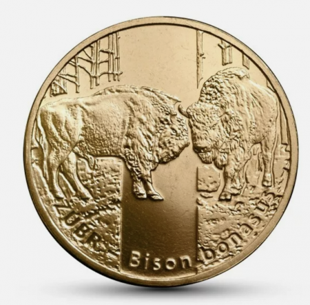 Monede Europa - Polonia 2 zloti 2013 Animalele lumii - Bizonul, UNC