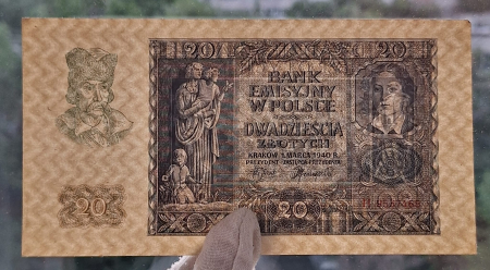 Polonia 20 zloti 1940, UNC- [2]