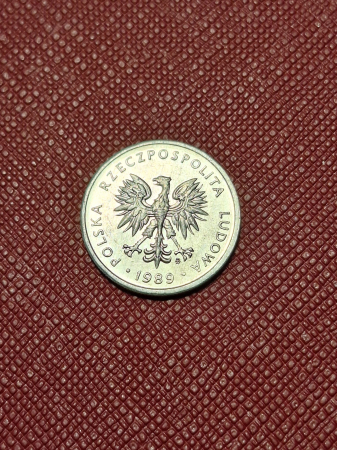 Monede Europa - Polonia 5 zloti 1989