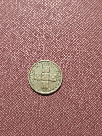 Monede - Portugalia 10 centavos 1965