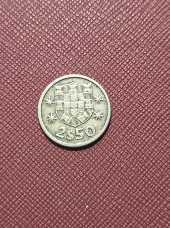 Monede - Portugalia 2.5 escudos 1966