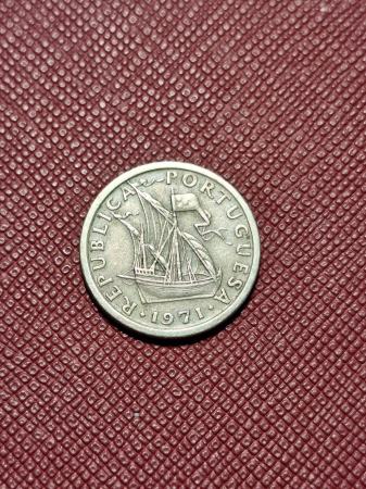 Monede - Portugalia 2,50 Escudos 1971