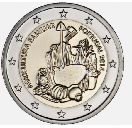 Portugalia - Portugalia 2 euro 2014 Ferma, UNC
