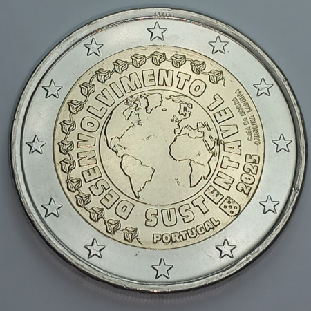 Portugalia - Portugalia 2 euro 2025, Dezvoltare durabilă, UNC