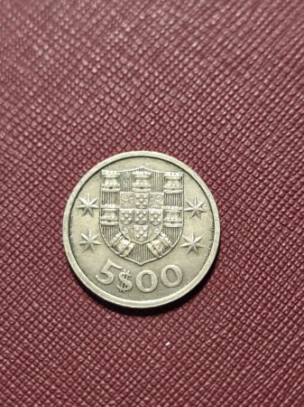 Portugalia 5 escudos 1968 [1]
