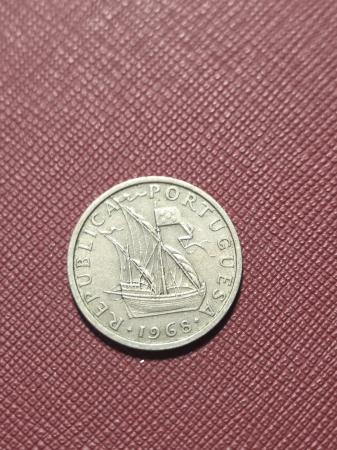Monede - Portugalia 5 escudos 1968