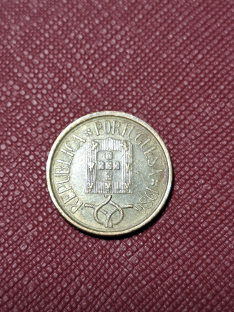 Monede Europa - Portugalia 5 escudos 1986
