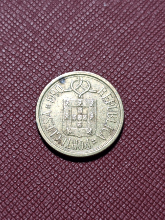 Portugalia 5 Escudos 1990 [1]