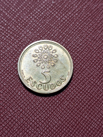 Portugalia 5 Escudos 1992 [1]