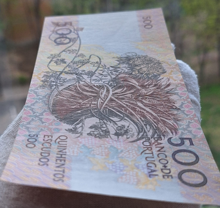 Portugalia 500 Escudos 1993-1994, aproape necirculata [1]