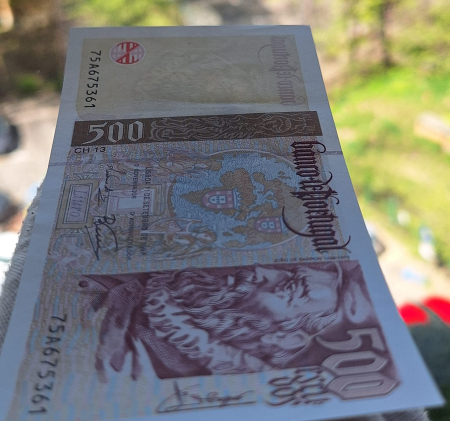 Portugalia 500 Escudos 1997, aproape necirculata [4]