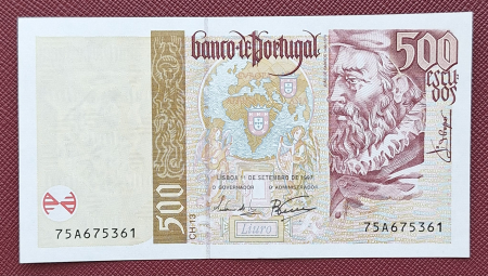 Monede Euro, Eurocenti - Portugalia 500 Escudos 1997, aproape necirculata