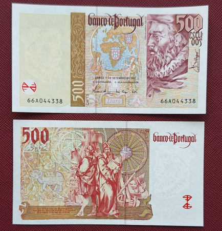 Monede Euro, Eurocenti - Portugalia 500 Escudos 1997, necirculata