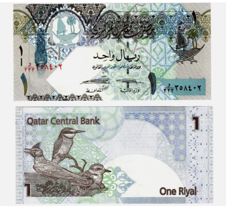 Bancnote Asia - QATAR 1 rial 2008, necirculata