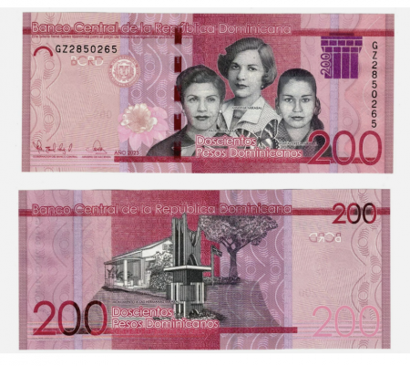 Republica Dominicana - REPUBLICA DOMINICANA 200 pesos 2023, necirculata