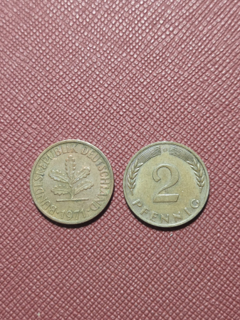 Monede Europa - RFG 2 pfennig 1968-1990