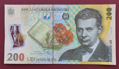Romania 1 buc x 200 lei 2022 , necirculata [1]