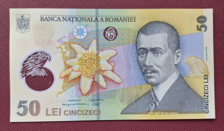Romania 1 buc x 50 lei 2024, polimer, necirculata, avem si 2 consecutive [1]