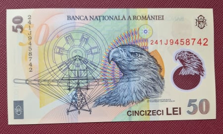 Bancnote Romania - Romania 1 buc x 50 lei 2024, polimer, necirculata, avem si 2 consecutive