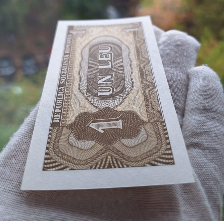 Romania 1 leu 1966, seria F.0029/630885, necirculata [5]