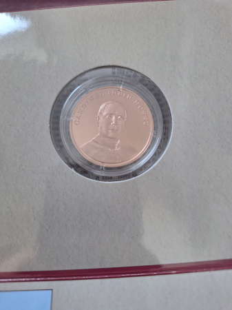 Romania, 1 Leu 2025 - Anul Cardinalului Iuliu Hossu, tombac [1]