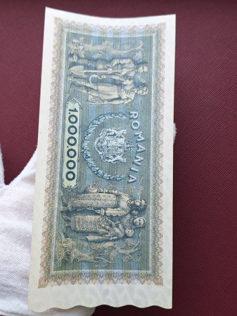Romania 1 milion lei 1947, seria D.1424/0958, UNC [3]