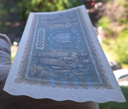 Romania 1 milion lei 1947, seria D.1424/0958, UNC [6]