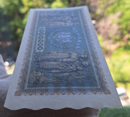 Romania 1 milion lei 1947, seria D.1424/0959, UNC [6]
