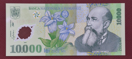 Bancnote Romania - Romania, 10,000 Lei 2000, necirculata, semnatura Ghizari